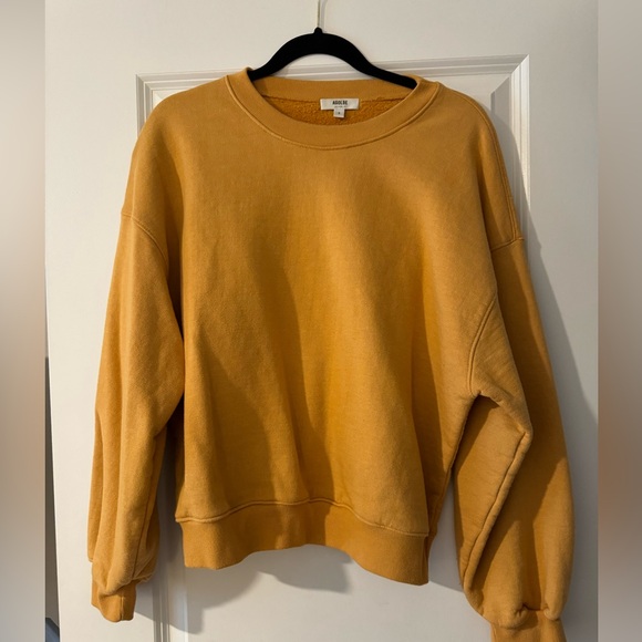 AGOLDE balloon sleeve sweater in Tumeric size small - Picture 2 of 3
